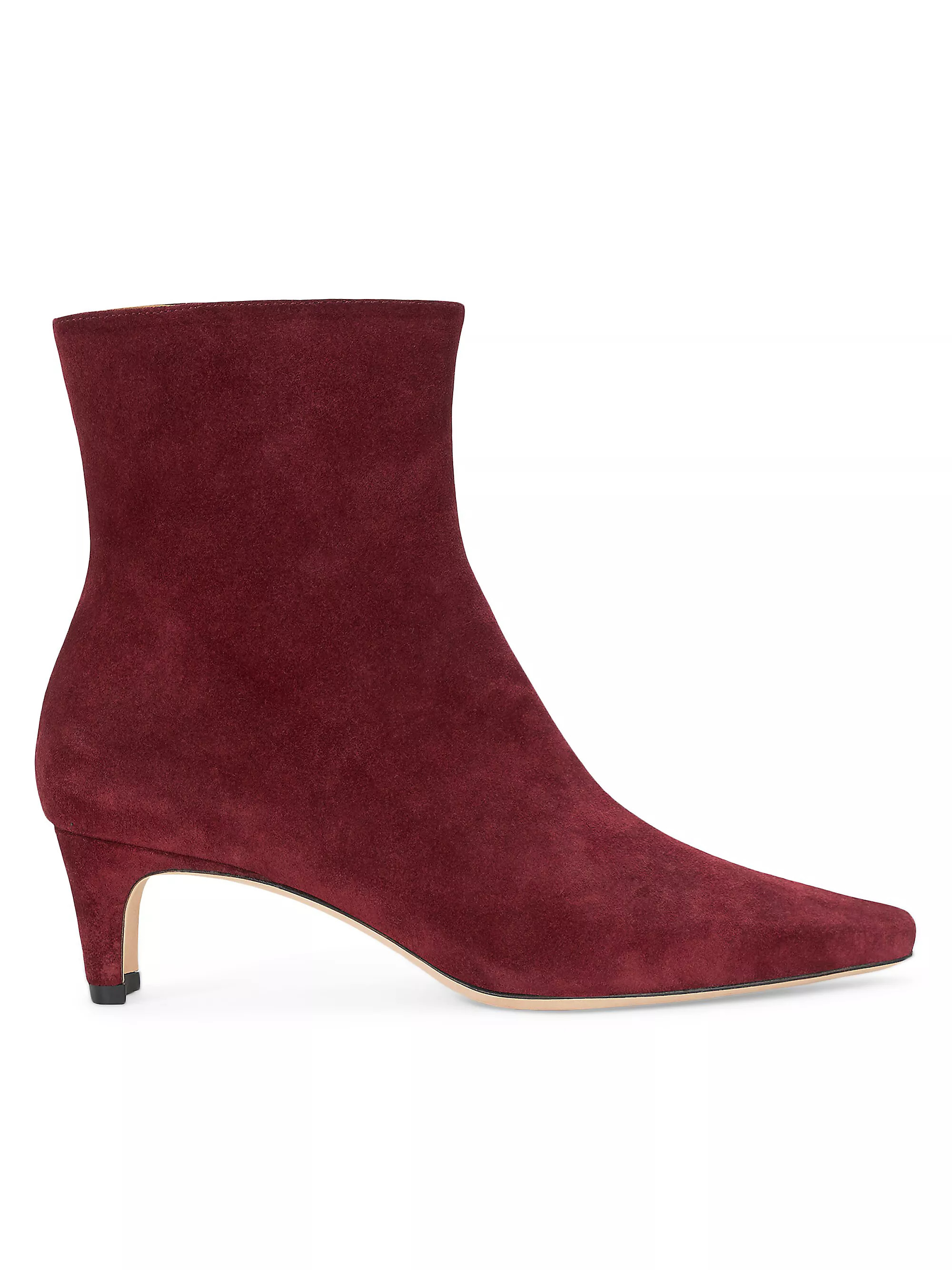 BEST SELLERStaudWally 45MM Suede Ankle Boots | Saks Fifth Avenue
