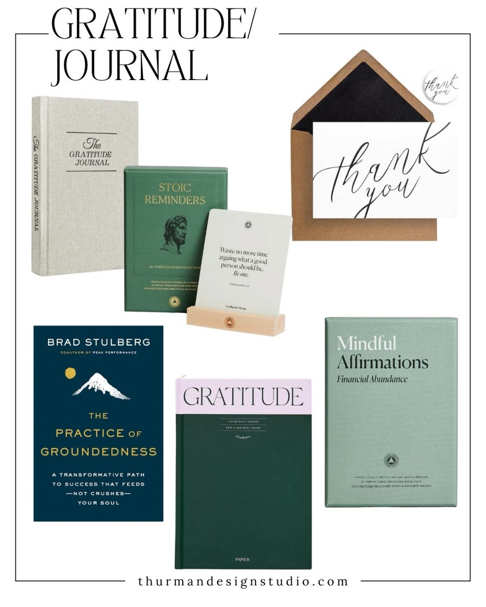 Taking a few moments each day to reflect on what you're grateful for can shift your mindset and bring positivity into your life. Journaling is the perfect way to capture those thoughts and keep them close!
🖊️ Write down 3 things you're thankful for daily.
✨ Reflect on meaningful moments, big or small.
📖 Use a beautiful journal to make it feel special.
 
Gratitude journaling doesn’t just brighten your day—it creates a lasting habit of mindfulness and appreciation. Let’s start this journey together! 🌿


#LTKSeasonal #LTKU #LTKGiftGuide