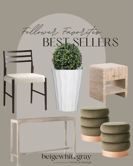 Your favorites from this week!! My Walmart planter and the Amazon topiary’s are my personal favorite from This week! My ottomans are finally back in stock! And my console table is super affordable and pretty!! And of
Course my dining chairs have become a crowd favorite!! And the woven accent table is also so pretty, versatile and affordable! You favorite home decor! 

#LTKFind #LTKhome #LTKstyletip