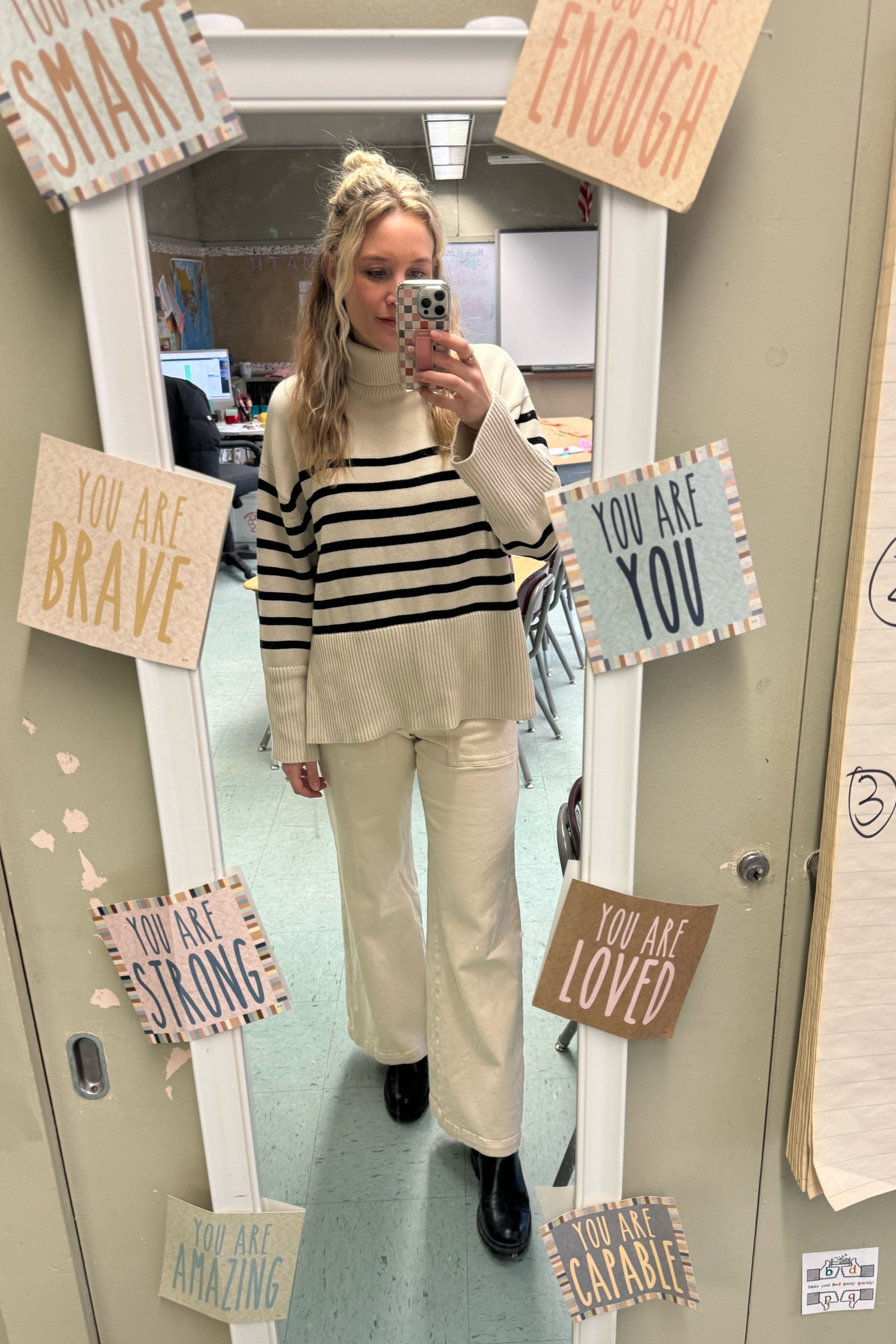 Monday teacher outfit!

Target boots
Anthro outlet pants
Gap sweater

#LTKfindsunder50 #LTKworkwear #LTKmidsize