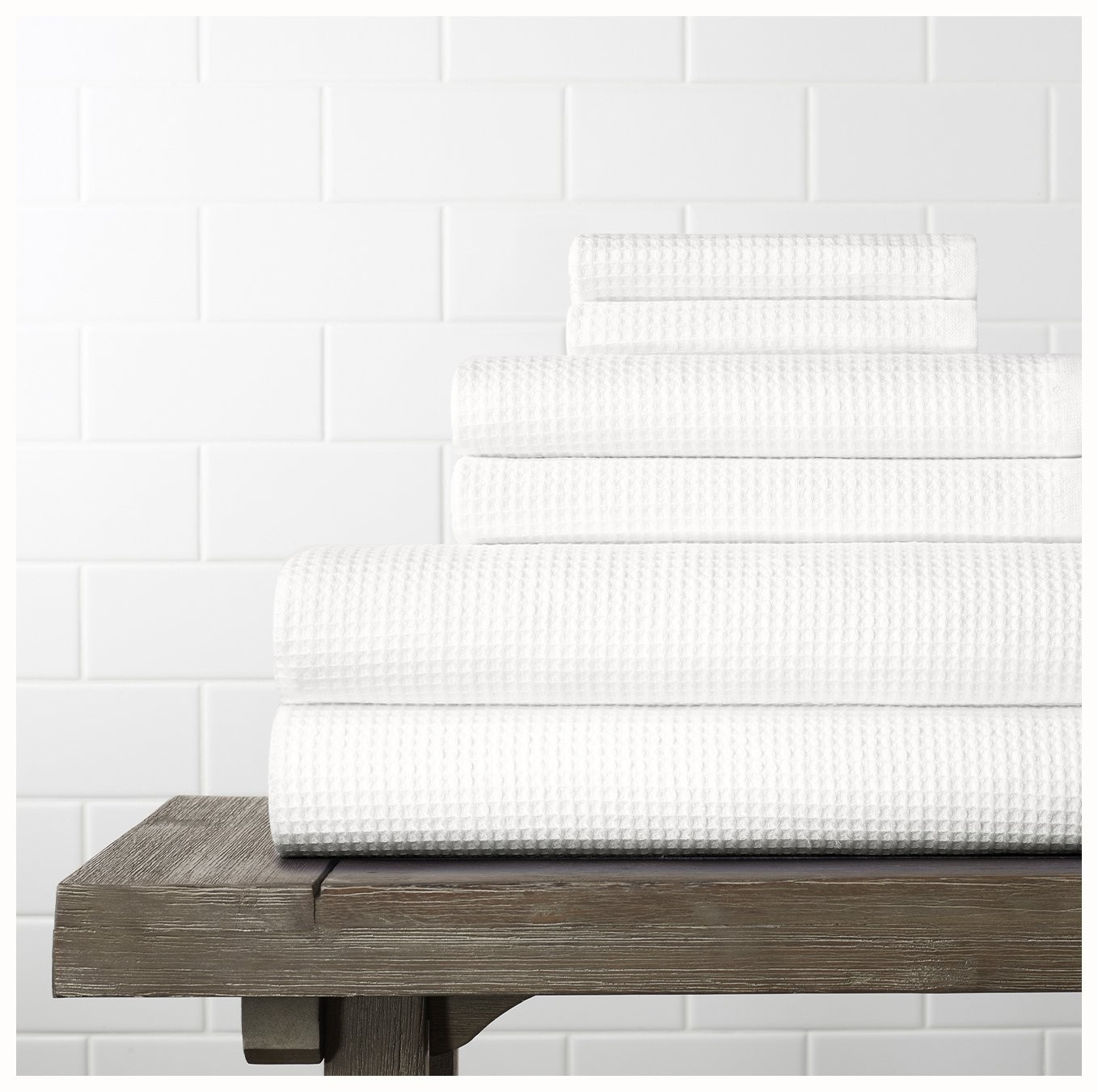 Waffle Terry Bath Towel Set | Boll & Branch