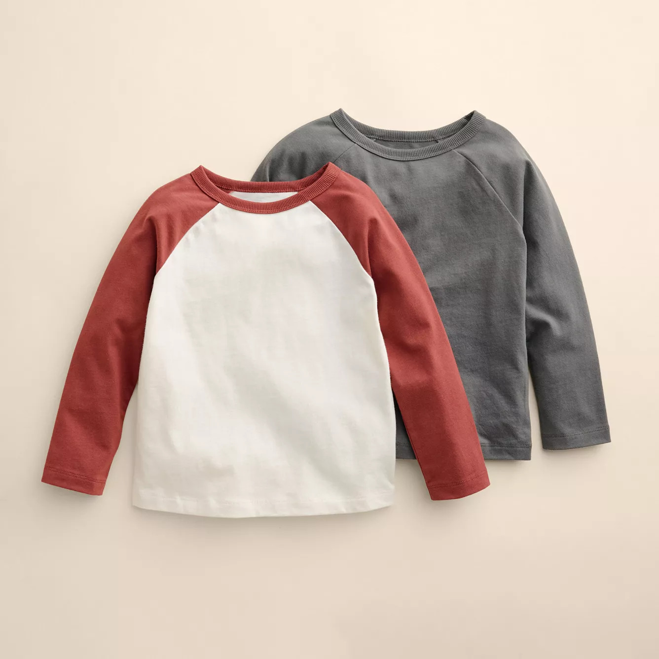 Baby & Toddler Little Co. by Lauren Conrad 2-Pack Raglan Long Sleeve Tops | Kohl's