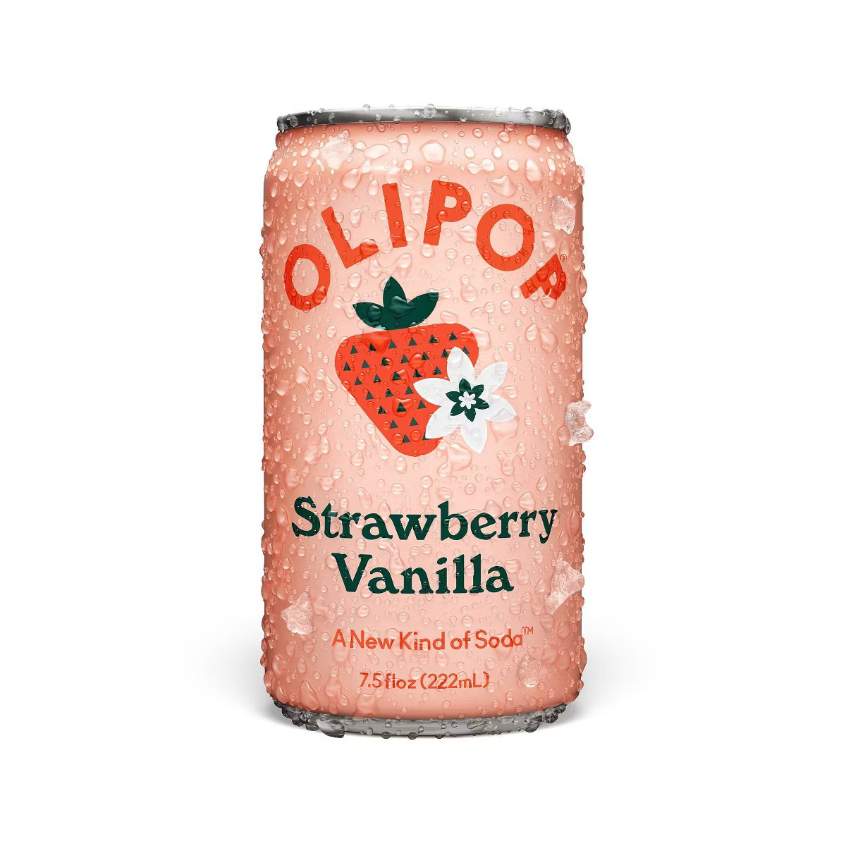 OLIPOP Mini's Strawberry Vanilla Soda - 6pk/7.5 fl oz Cans | Target