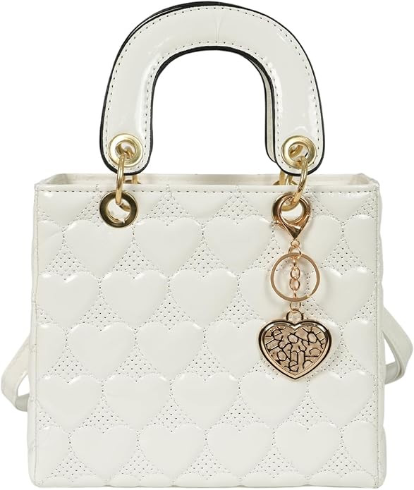 DISSONA Purses and Handbags for Women Fashion Ladies PU Patent Leather Top Handle Satchel Shoulde... | Amazon (US)