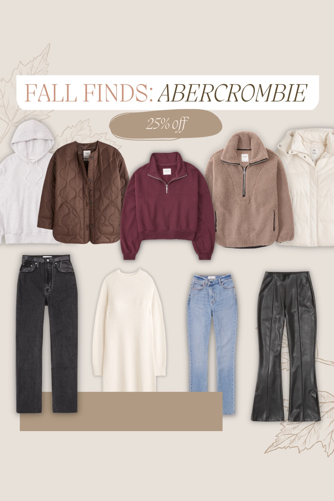 Abercrombie on sale 

#LTKHoliday #LTKSeasonal