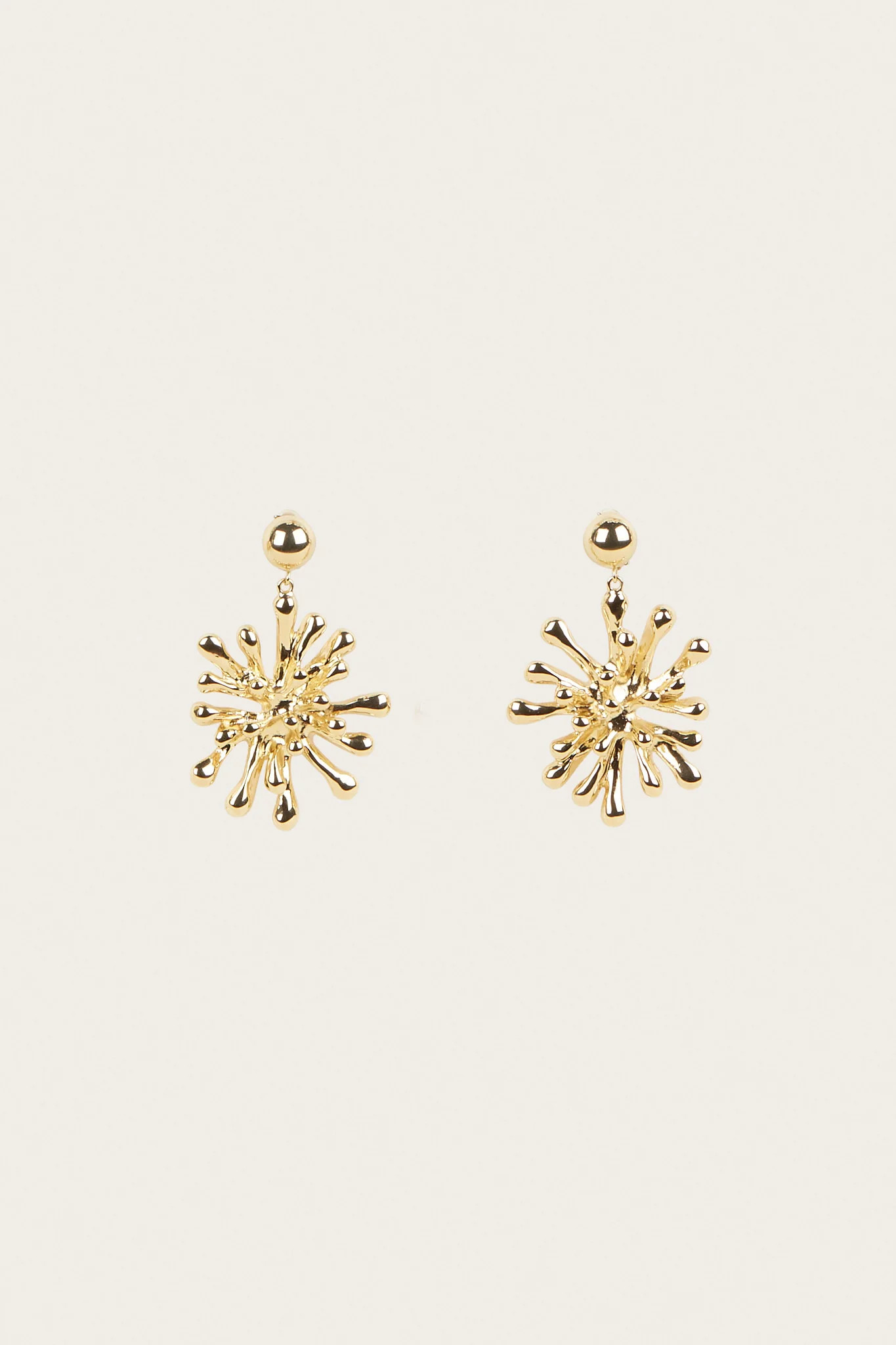 ODEYA EARRING - SHINY BRASS | Cult Gaia - US