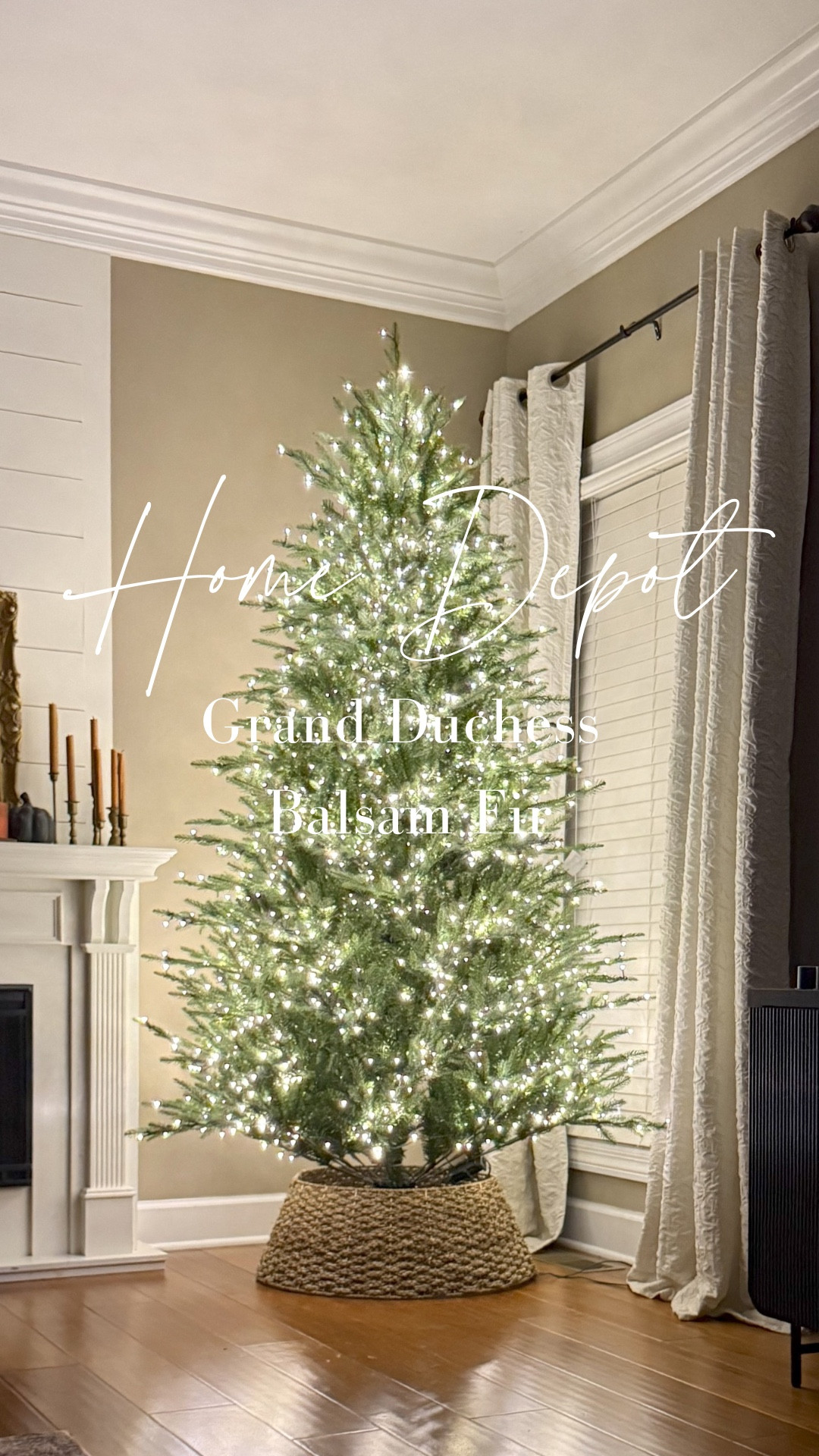✨She’s baaaack!! ✨ 

The Grand Duchess Balsam Fir from Home Depot! This is a flashback to last year and I can’t wait to get her back out for year number 3! 🤩

Don’t wait around on this one…it will be sold out no doubt! 

#LTKSeasonal #LTKHome