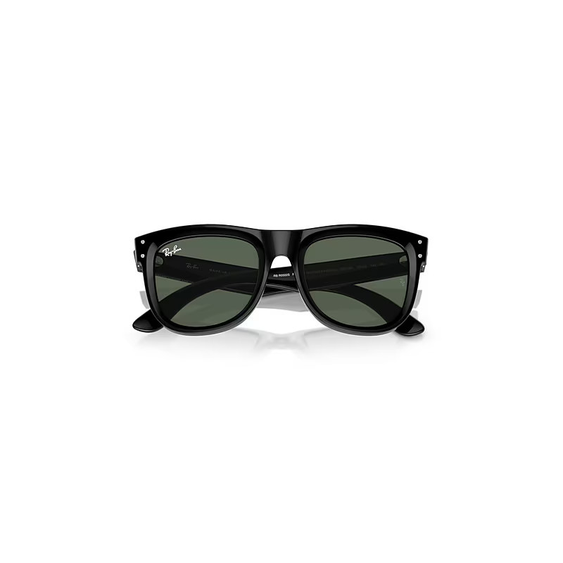 Ray-Ban Wayfarer Reverse Sunglasses Black Frame Green Lenses 53-20 | Ray-Ban (US)