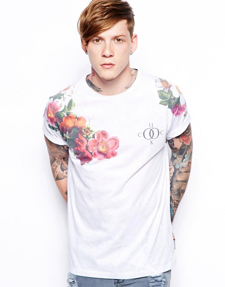 Cuckoos Nest T-Shirt with Floral Print | ASOS US