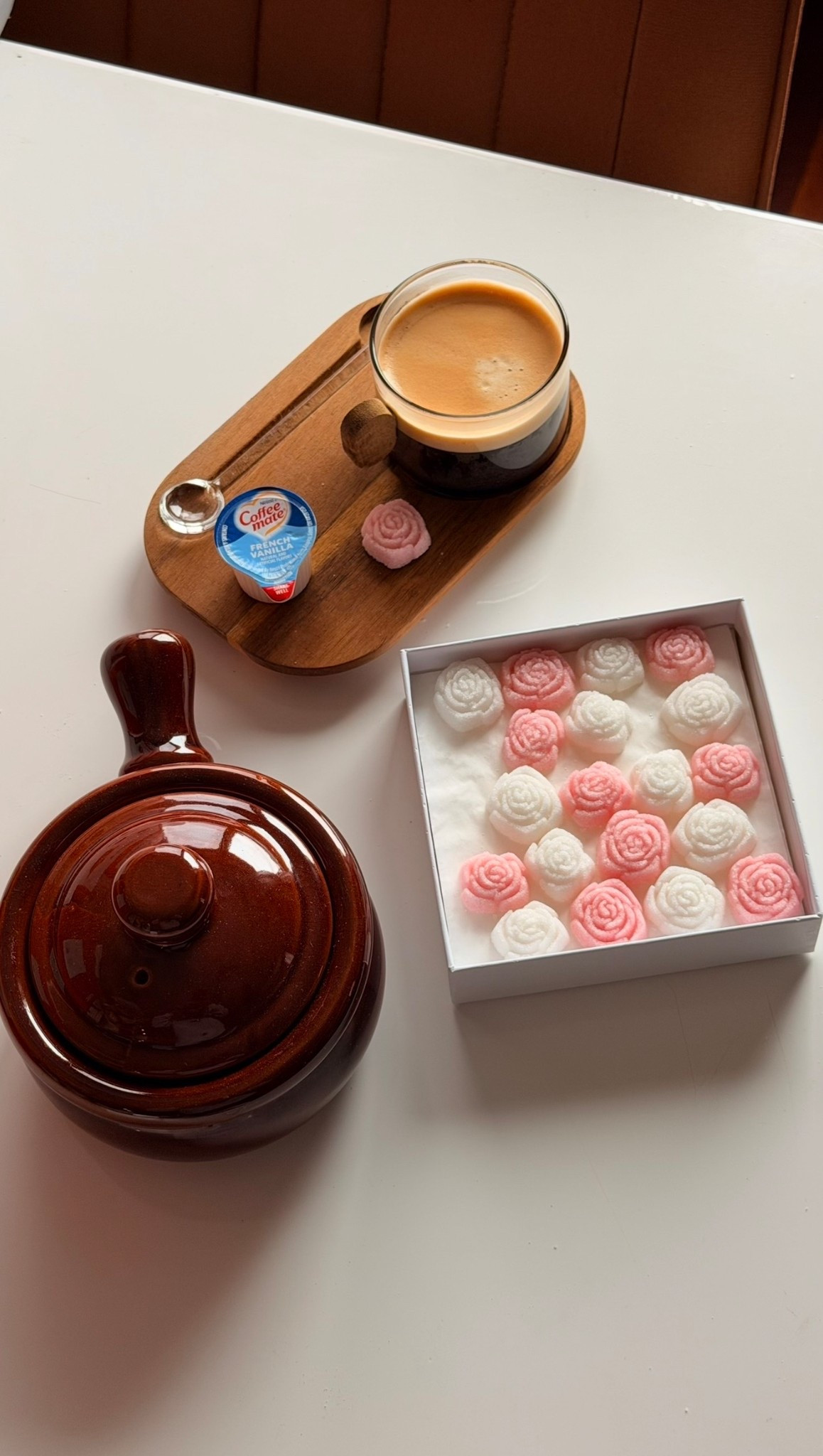 Coffee is served and how cute is this sugar with the shape of a flower #Amazon #AmazonFinds 

#LTKHoliday