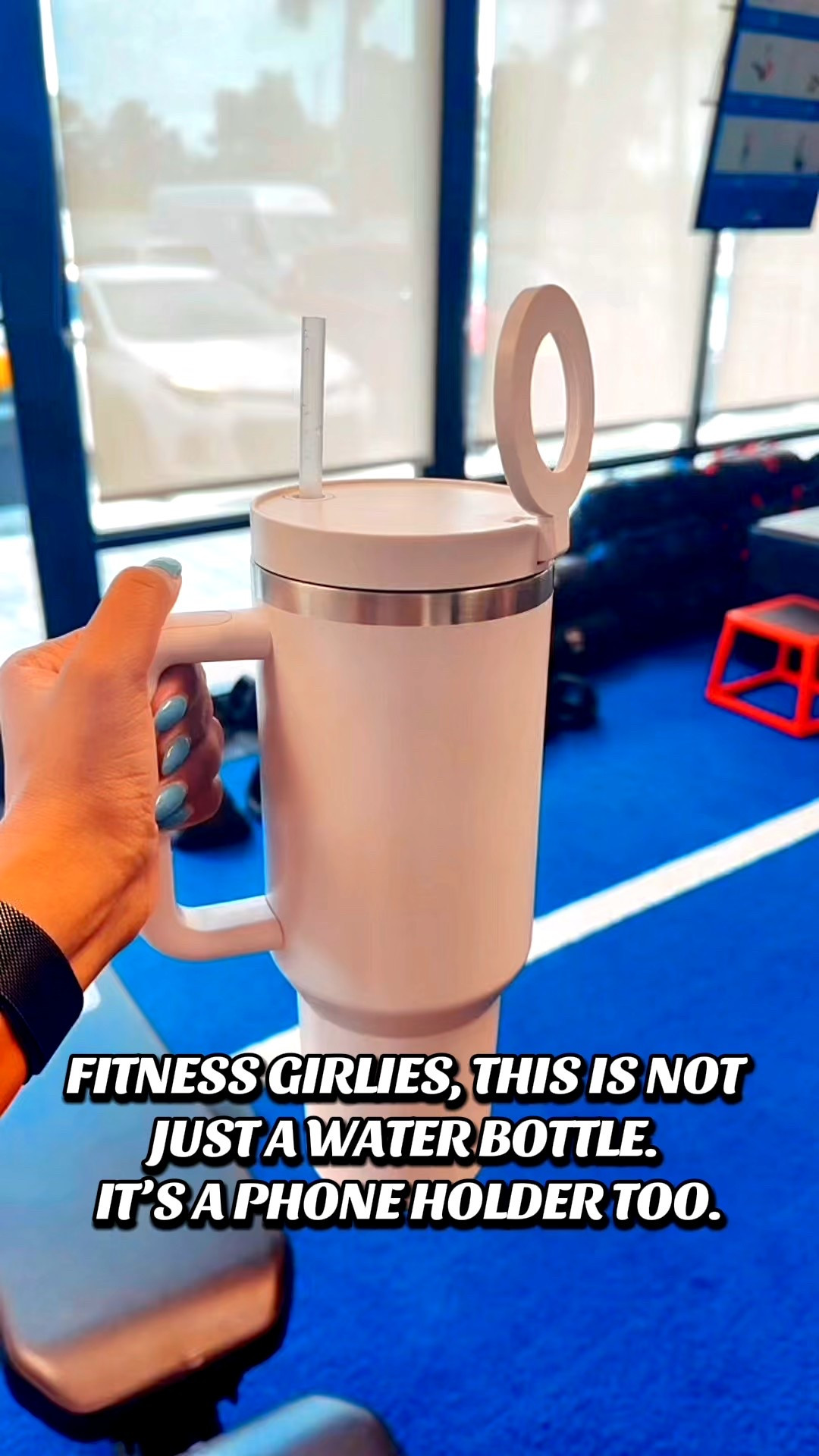 This water bottle is my new favorite gym essential. It keeps me hydrated while holding my phone in place so I can film every workout hands free. It is MagSafe compatible, rotates 360 degrees, and makes content creation effortless.

#gymessentials #amazon #fitness #phoneholder #contentcreator #gymgirl #gym #travel 

#LTKActive #LTKFindsUnder50 #LTKTravel
