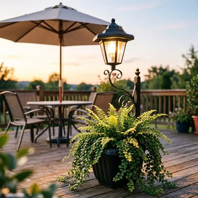 Latest Find!! Solar light planters… complete the look on the porch, patio, pool yard yard or walkway 🤎

#LTKHome #LTKSeasonal