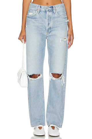 90's Mid Rise Loose Fit in Threadbare | Revolve Clothing (Global)