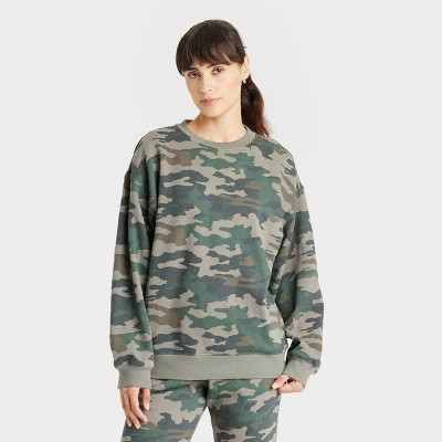 Women's Leisure Studio Oversized Pullover Sweatshirt - Universal Thread™ | Target