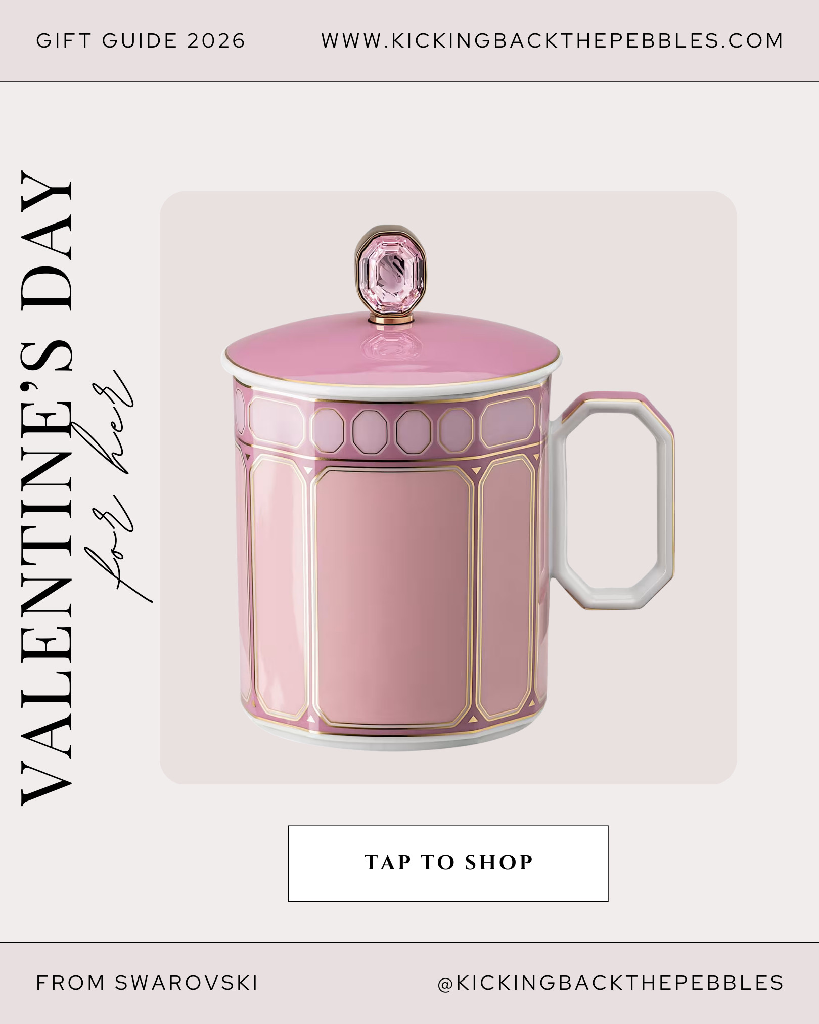 A luxury Valentine’s gift idea for women who love elegant home accessories, morning coffee rituals, and timeless design. A thoughtful romantic gift for Valentine’s Day 2026, perfect for girlfriends, wives, or anyone who appreciates refined tableware and crystal accents.

Item linked and ready to shop!

#ValentinesDayGift #GiftsForHer #Swarovski #LTKGiftGuide #LTKFinds #LuxuryGifts 

 #LTKSeasonal #LTKHome