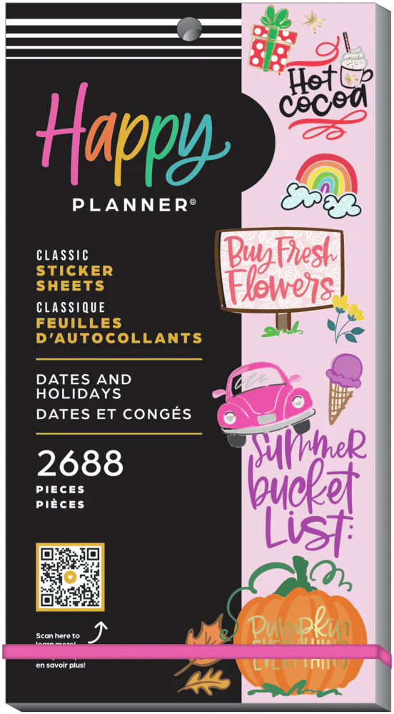 Happy Memory Keeping® Value Pack Stickers - Dates & Holidays 2 | Happy Planner