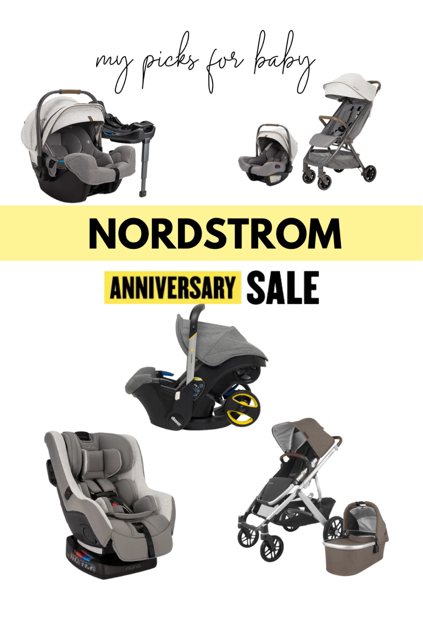 🛍️ Shop the Cutest Baby Essentials at Unbeatable Prices during the #NSale! 💕👶🏼🍼 Don't miss out on incredible deals on all things baby at Nordstrom's Anniversary Sale! Brands like Uppababy, Doona and Nuna that rarely go on sale, are on sale! Whether you're expecting or looking for the perfect gift, shop now before they sell out! #BabyEssentials #NordstromAnniversarySale #MomToBe #NSale #LTKbaby #LTKxNSale #BabyLove #MustHaves #SaleAlert #PregnancyJourney #ParentingGoals

#LTKxNSale #LTKbump #LTKbaby