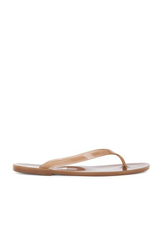 Christopher Esber Jo Flip Flop in Cola - Brown. Size 38 (also in ). | FWRD 