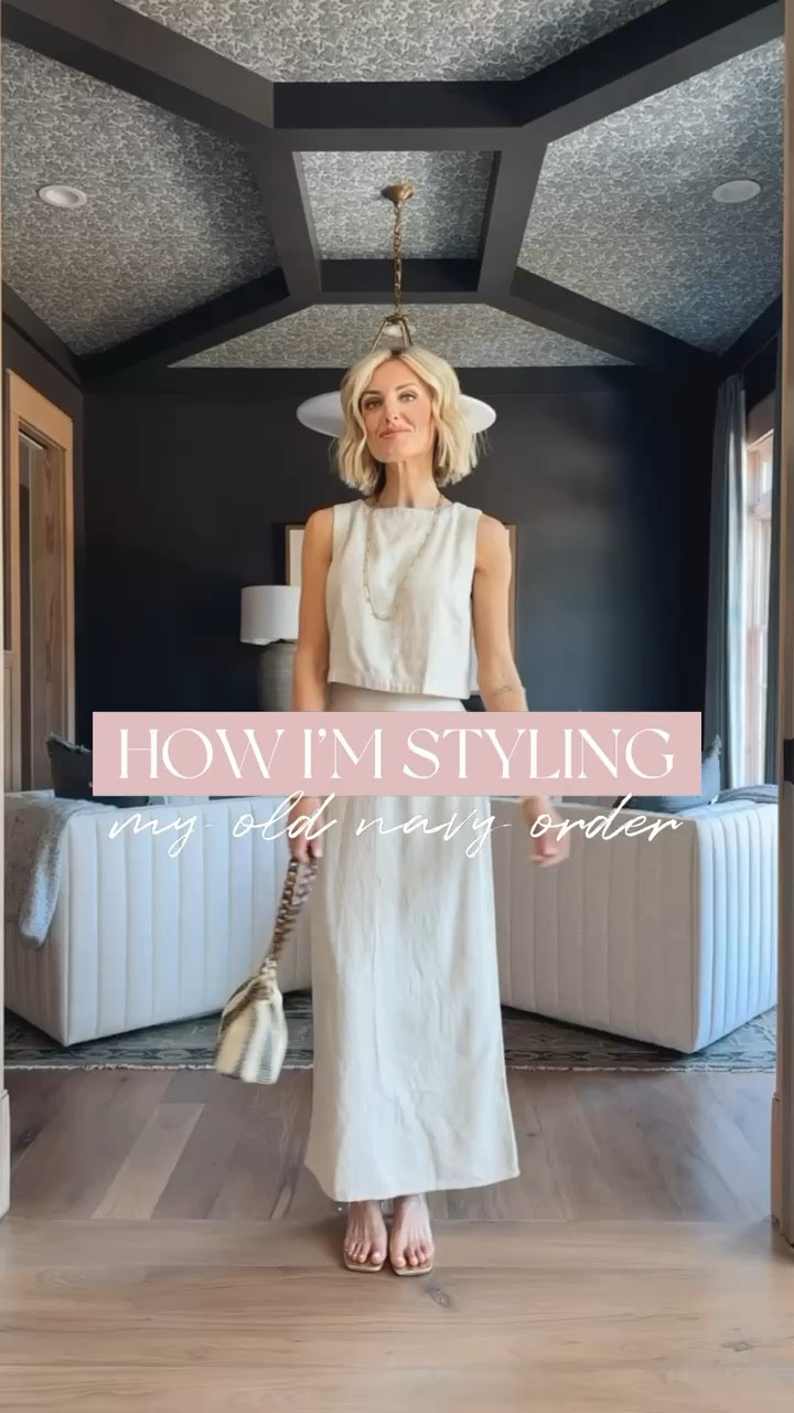 Some spring outfit ideas from my recent Old Navy order! Wearing XS in everything! 

Loverly Grey, Old Navy finds, spring outfit ideas 

#LTKSeasonal #LTKstyletip