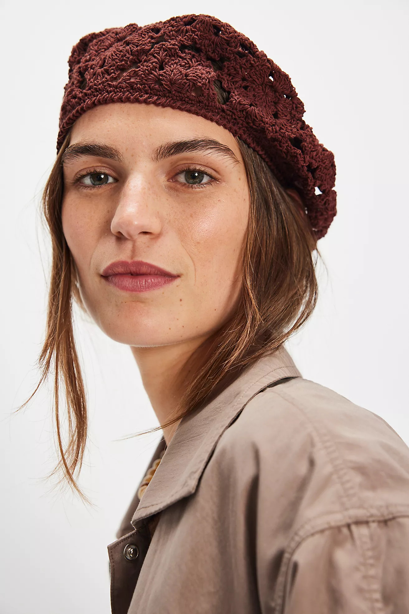 Crochet Beret | Free People (Global - UK&FR Excluded)