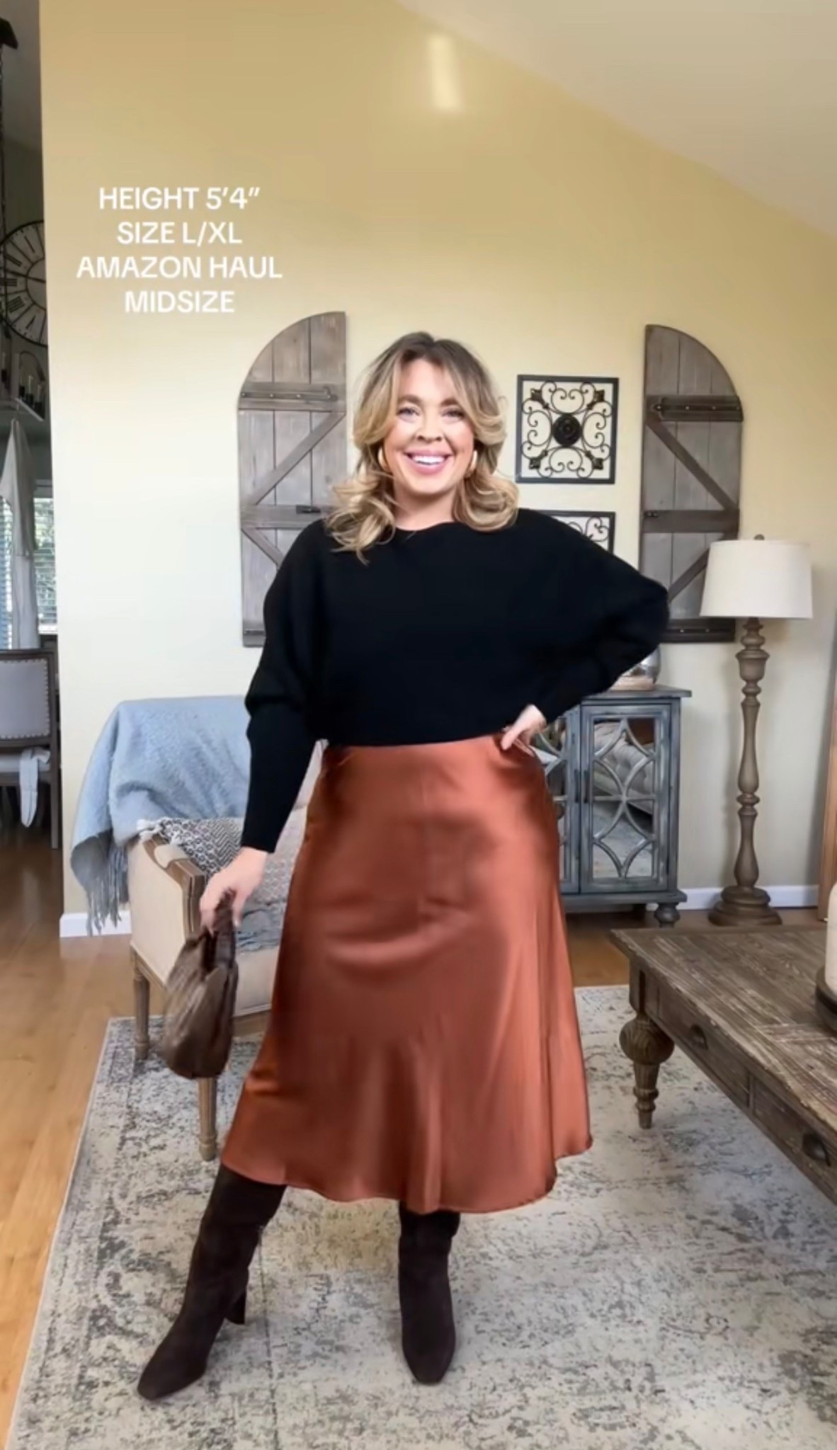 Midsize Thanksgiving Outfit Ideas 🖤🍁 Size 12 | Large | 5’4” 

#LTKFindsUnder100 #LTKHoliday #LTKMidsize