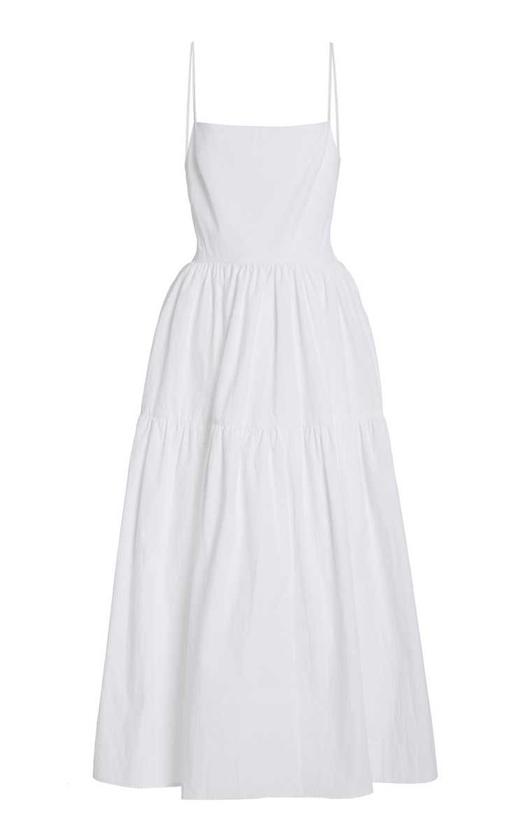 Gioia Open-Back Cotton Dress | Moda Operandi (Global)