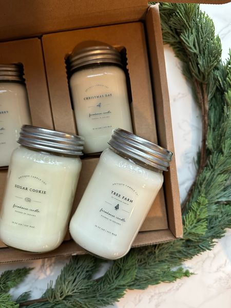 Christmas is coming! Shop my favorite candles for the holiday season - Antique Candle Co! The tee farm scent is so fresh and natural! It’s actually great year-round. Shop the bundle for you, or a great gift, and they ship free in the US too! #ad #antiquecandleco 

#LTKHolidaySale #LTKhome #LTKfindsunder100