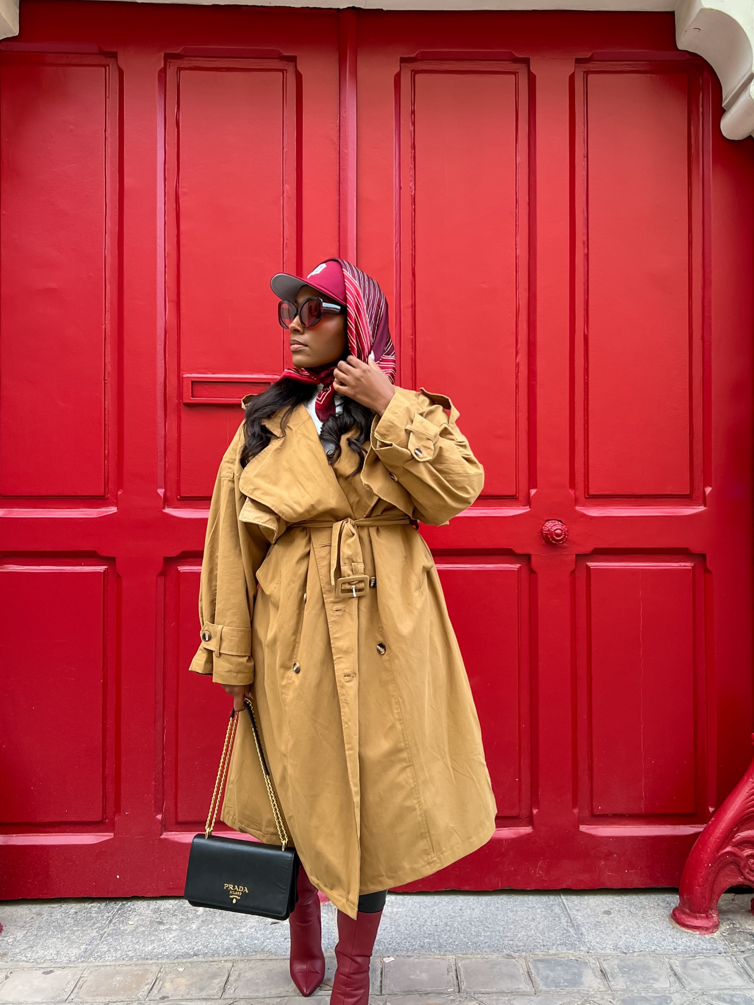 Khaki and Burgundy! Chefs Kiss 

#LTKHoliday #LTKStyleTip #LTKFindsUnder100