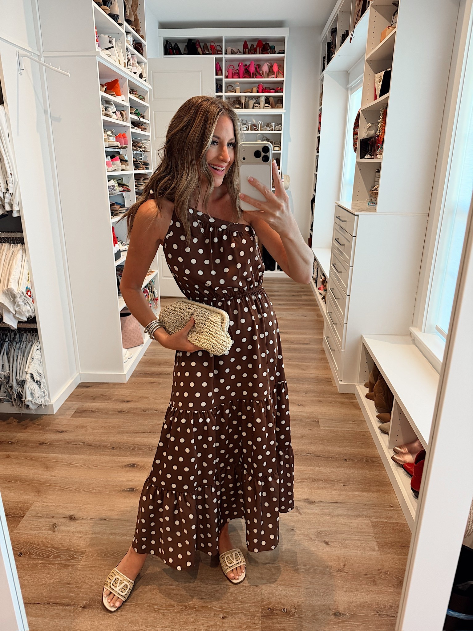 In a small dress, sandals, bag and accessories - fits tts.

#LTKootd #LTKgrwm #LTKSeasonal