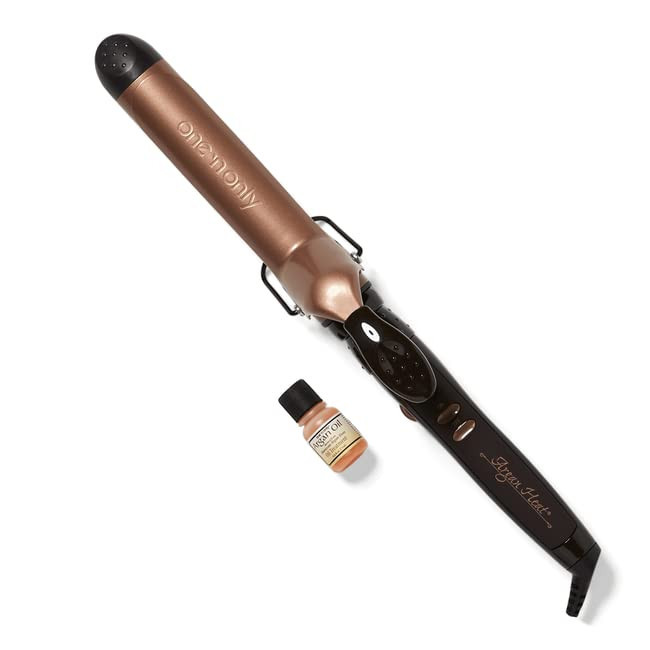 One N Only Argan Heat Ceramic Curling Iron 1 Inch | Amazon (US)