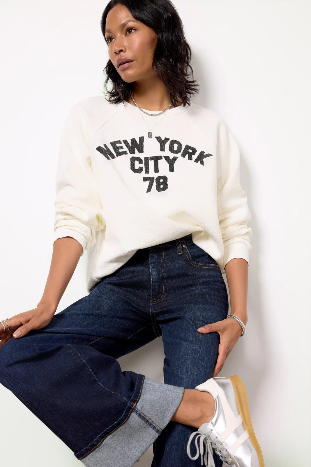 New York Reverse Slub Sweatshirt | Evereve