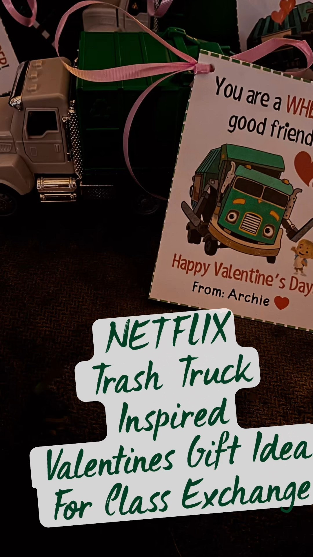 Non-candy Valentine ☑️
Trash Truck obsessed toddler ☑️
Mom win ☑️☑️☑️
Linked the little truck we used for Archie’s preschool class exchange along with some similar options here 🛻💘

#LTKBaby #LTKmomlife #LTKValentine
