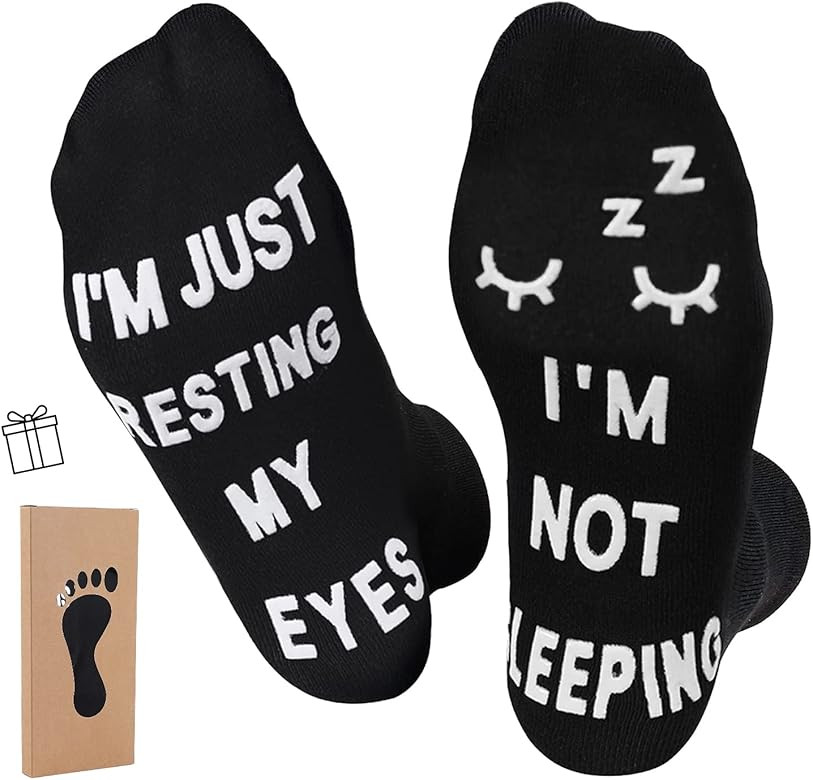 Birthday Gifts for Dad,Men Husband Grandpa Women idea Fathers Day Christmas Im Not Sleeping Just Res | Amazon (US)