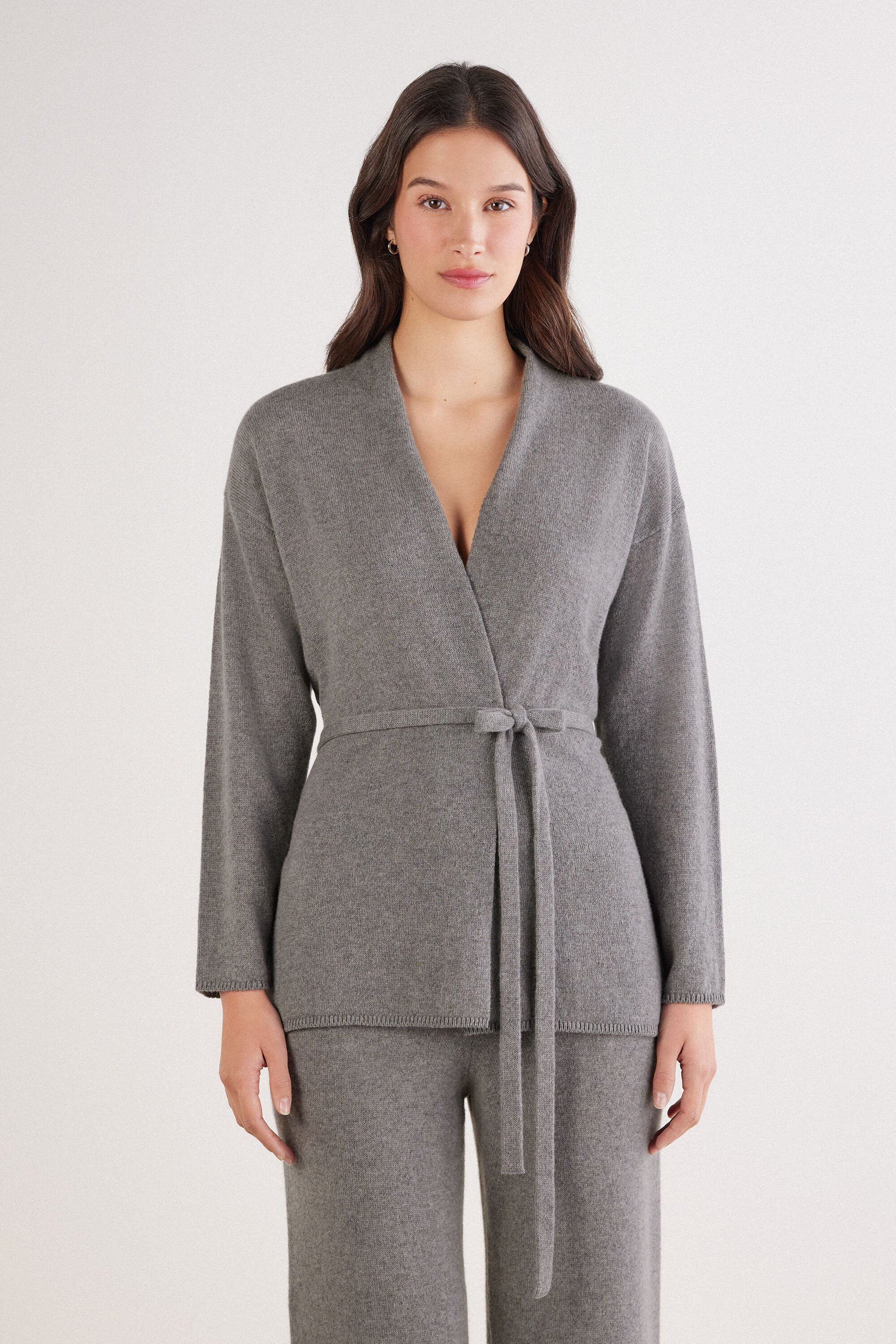 Belted Cardigan in 100% Cashmere - Intimissimi | Intimissimi (US)