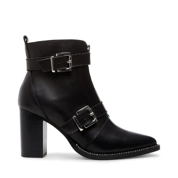 HALLE BLACK LEATHER | Steve Madden (US)