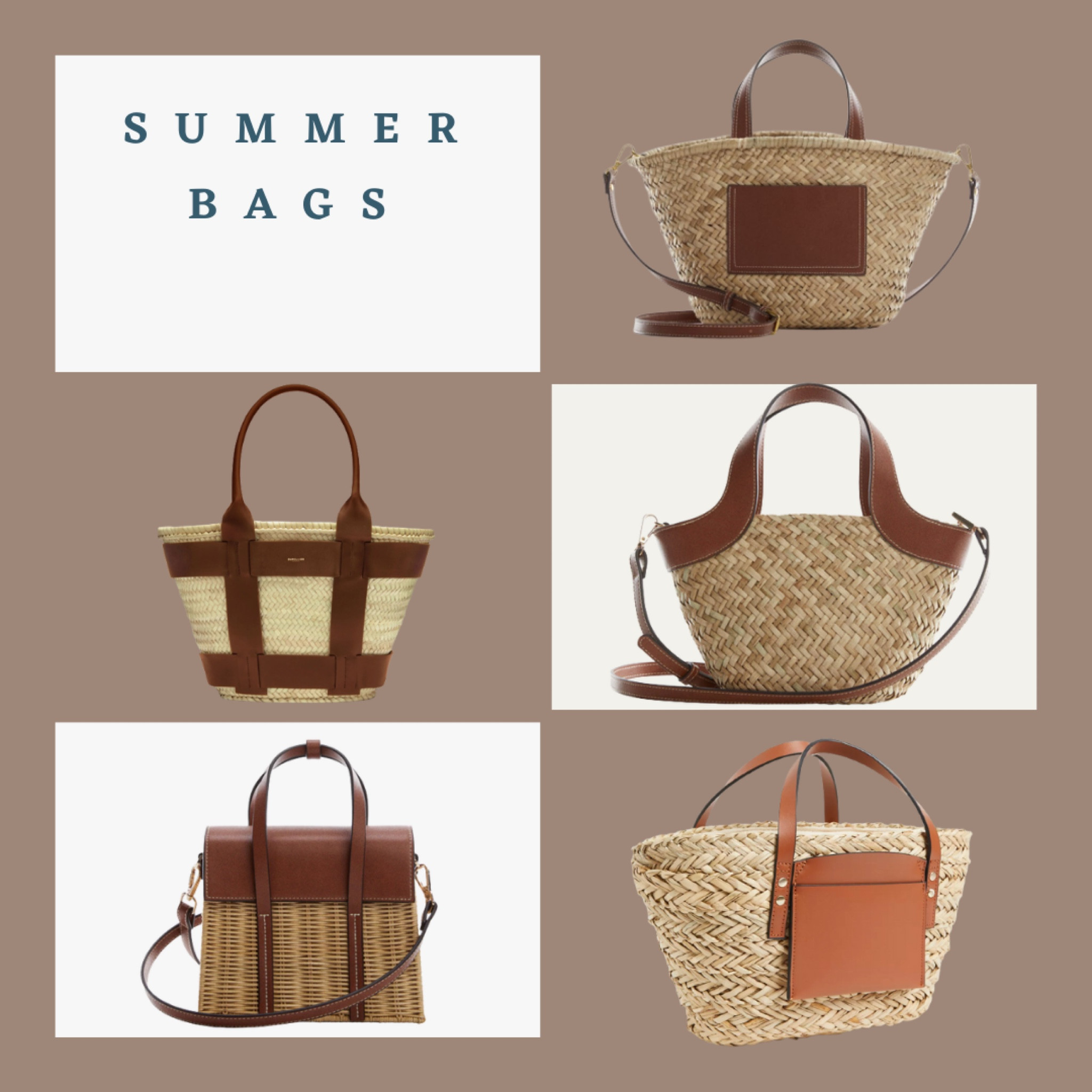 Looking for the perfect summer accessory? Look no further than these  beautiful straw bags! Not only are they stylish, but they're also the perfect accessory for carrying all your essentials. Whether you're running errands or heading to the beach, these bags have got you covered in style ✨

#LTKitbag #LTKFind #LTKstyletip
