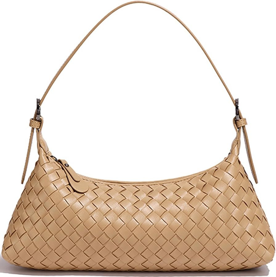 Handbags Shoulder Bags for Women Small Bags Women's Woven Tote Bag Crossbody Handbag Travel Hand ... | Amazon (US)