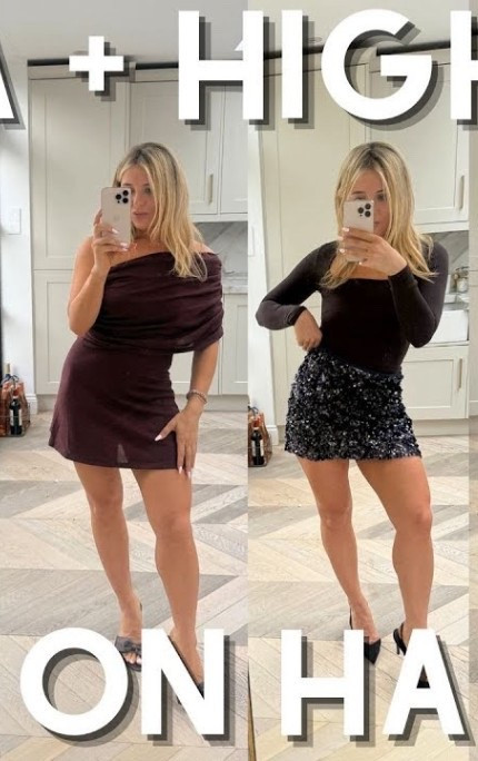 Party outfits - H&M new in - H&M outfit - Zara outfit - Zara new in - Zara skirt - Zara autumn - Zara fall - H&M fall - H&M
Autumn - H&M capsule essential - asos dress - knit dress - knitted dress - basic top - sequinned skirt - mini skirt - sequin mini skirt - Zara outfit - H&M outfit 

#LTKdatenight #LTKwinter #LTKautumn