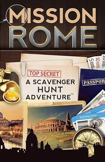 Mission Rome: A Scavenger Hunt Adventure (Travel Guide For Kids) | Amazon (US)