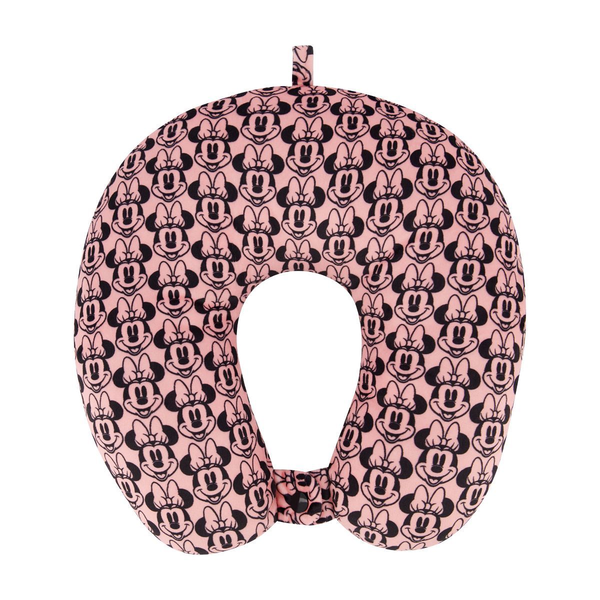 Disney Minnie Mouse Travel Neck Pillow Pink & Black | Target
