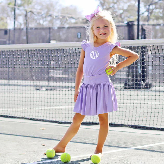 Purple Milly Tennis Skirt Set | Classic Whimsy
