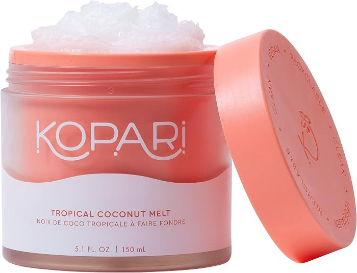 Kopari Organic Tropical Coconut Melt, Multi Purpose Moisturizer, 100% Unrefined Coconut Oil, Body... | Amazon (US)