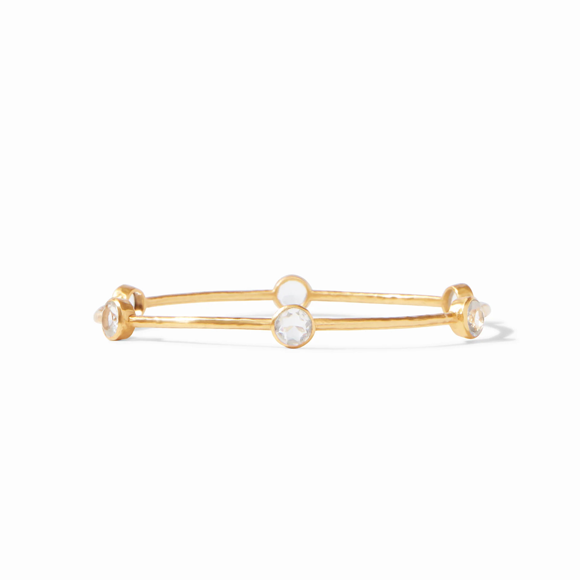 Milano Gold Bangle Bracelet | Julie Vos | Julie Vos