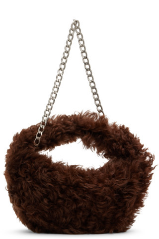 BY FAR - Brown Baby Cush Bag | SSENSE