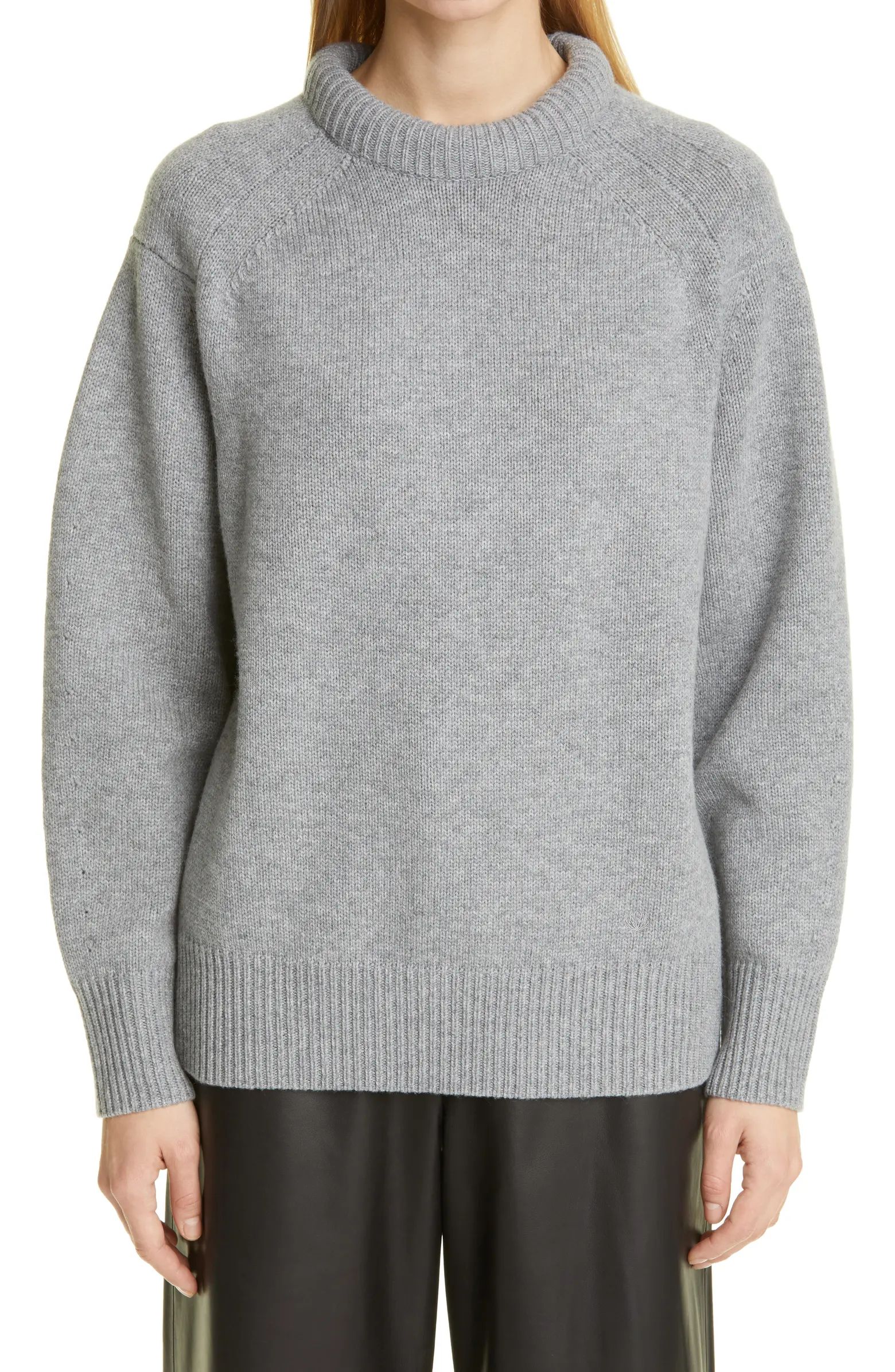 Loulou Studio Ratino Rolled Neck Wool & Cashmere Sweater | Nordstrom | Nordstrom