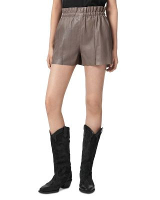 Fran Leather Shorts | Bloomingdale's (US)