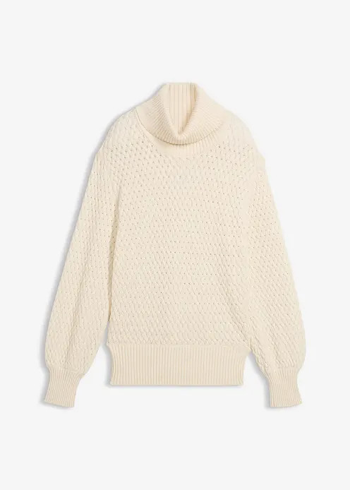 Rollkragenpullover mit Merinowolle | Bonprix DE
