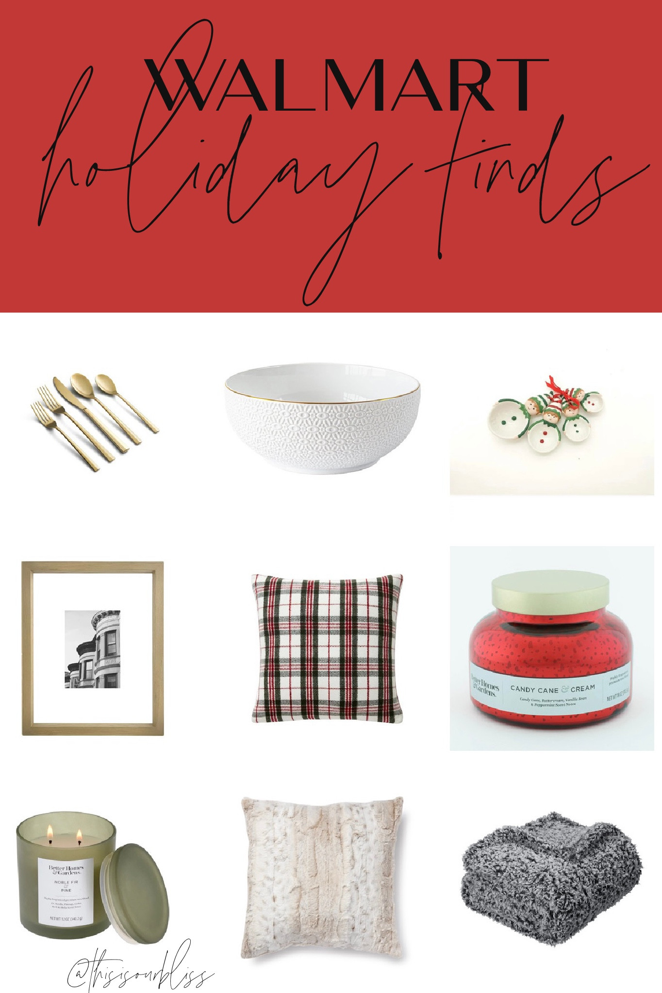 Walmart holiday finds! ❤️ holiday hosting from Walmart 

#LTKhome #LTKHoliday #LTKunder50