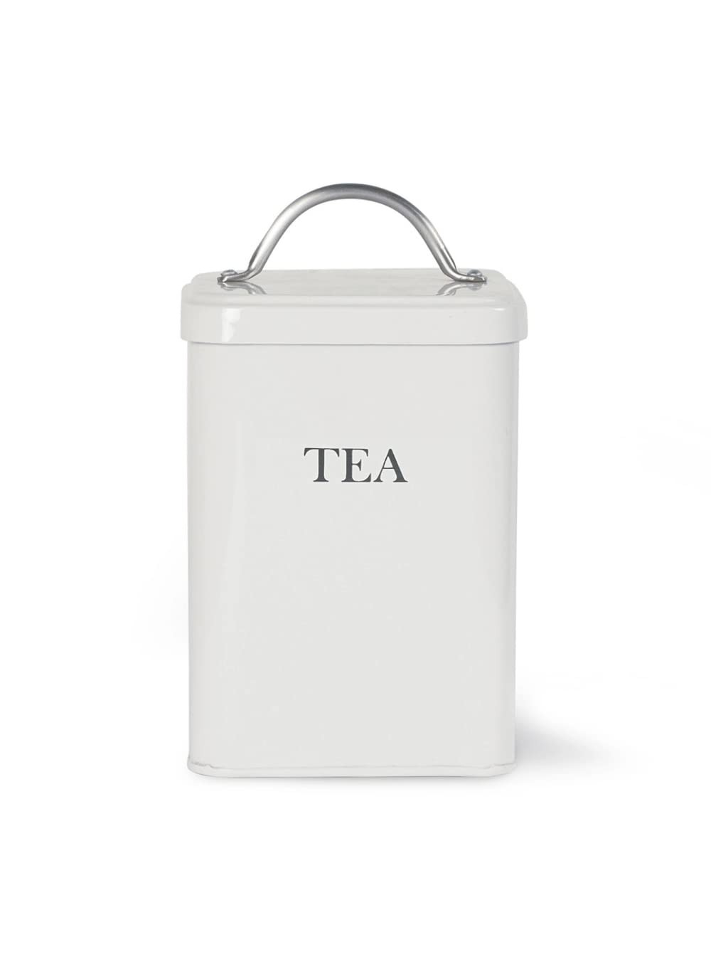 Garden Trading Original Tea Canister Crafted in Powder Coated Steel | H20 X W12 X D12cm | Amazon (UK)