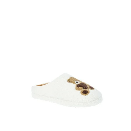 No Boundaries Women s Bear Icon Slippers | Walmart (US)